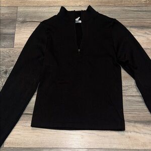 Rue21 Black Zip-Up Jacket